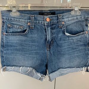 J Brand cut off shorts